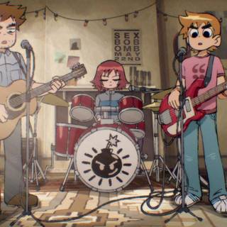 Scott Pilgrim Takes Off wallpaper