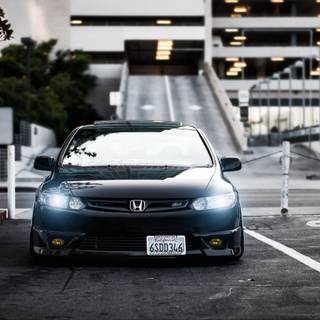 Black Civic wallpaper