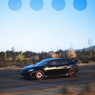 Black Civic wallpaper