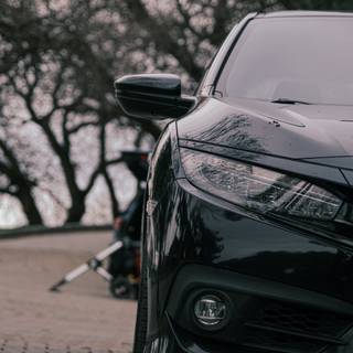 Black Civic wallpaper