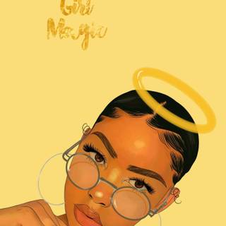 Black pretty girl wallpaper