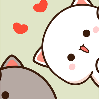 Goma and Peach wallpaper