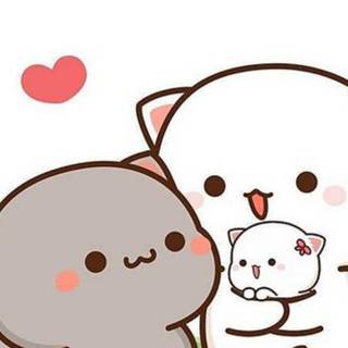 Goma and Peach wallpaper