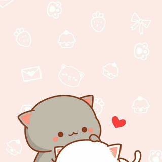 Goma and Peach wallpaper