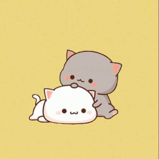 Goma and Peach wallpaper