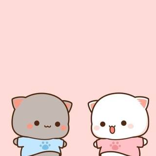 Goma and Peach wallpaper