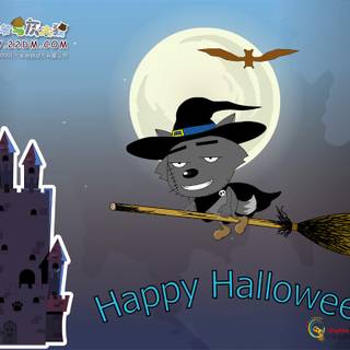 Pleasant Goat and Big Big Wolf wallpaper