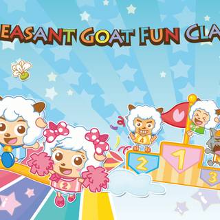 Pleasant Goat and Big Big Wolf wallpaper