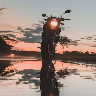 iPhone motorcycle wallpaper