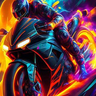 iPhone motorcycle wallpaper