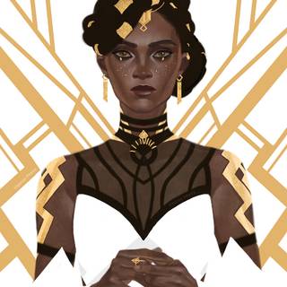 Arcane Mel Medarda phone wallpaper