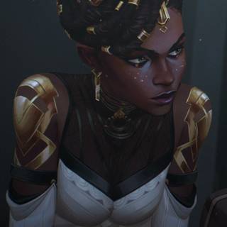 Arcane Mel Medarda phone wallpaper