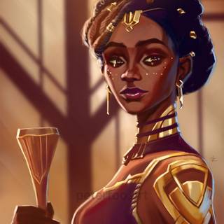 Arcane Mel Medarda phone wallpaper