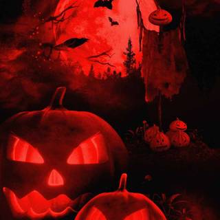 Scary iPhone iOS wallpaper