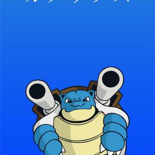 Blastoise HD iPhone 15 Pro wallpaper