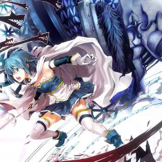 Sayaka Miki desktop wallpaper