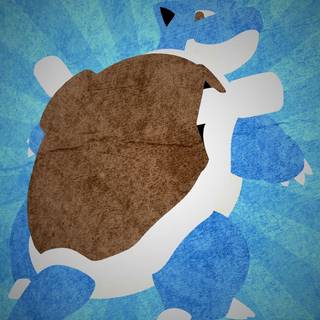 Blastoise HD iPhone 15 Pro wallpaper