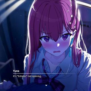 Anime PlayStation girl wallpaper