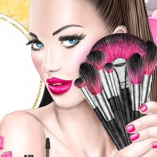 Beauty makeup wallpaper