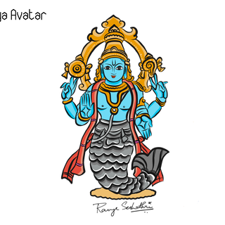 Matsya Avatar wallpaper