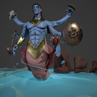 Matsya Avatar wallpaper