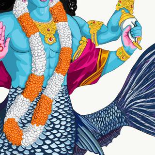 Matsya Avatar wallpaper
