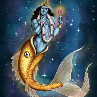 Matsya Avatar wallpaper
