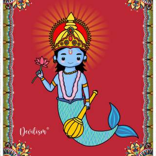 Matsya Avatar wallpaper