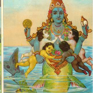 Matsya Avatar wallpaper