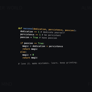 Code motivation wallpaper