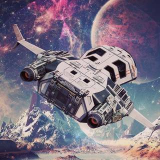 Retro SciFi wallpaper