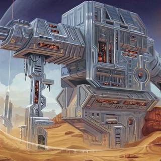 Retro SciFi wallpaper