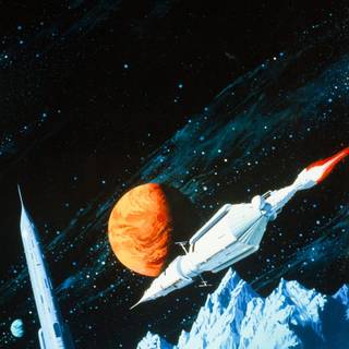 Retro SciFi wallpaper