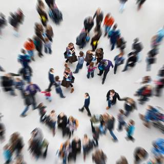 Crowd of people wallpaper