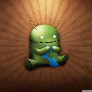 Funny robot wallpaper