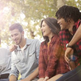 People laughing wallpaper