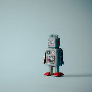 Funny robot wallpaper