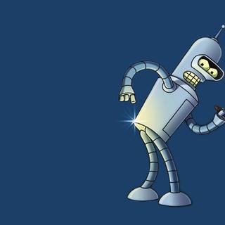 Funny robot wallpaper