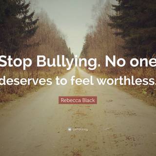 No bullying wallpaper