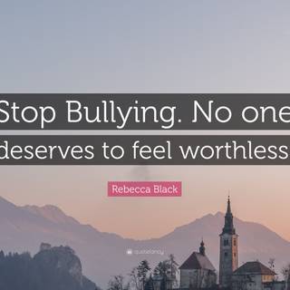 No bullying wallpaper