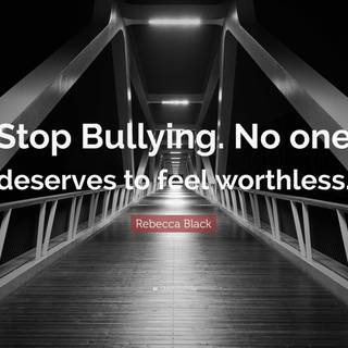No bullying wallpaper