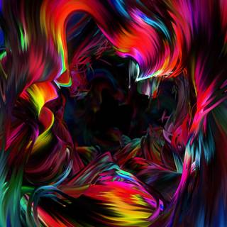 4k abstract colorful wallpaper