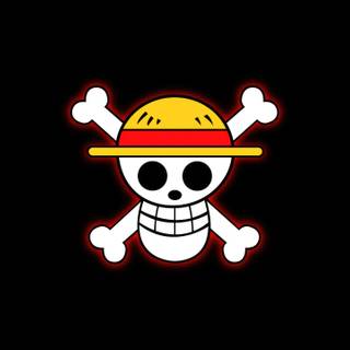 One Piece 4k black wallpaper