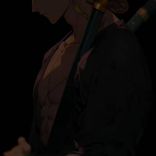 iPhone Zoro One Piece wallpaper