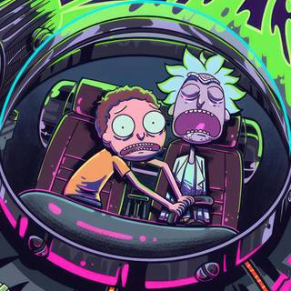 4k Rick and Morty PC wallpaper