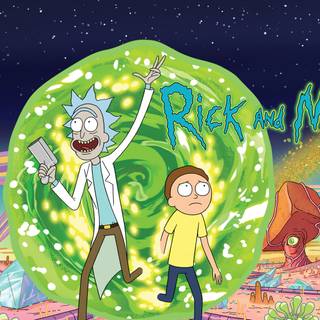 4k Rick and Morty PC wallpaper