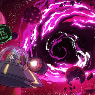 4k Rick and Morty PC wallpaper