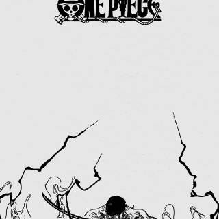 One Piece black phone wallpaper
