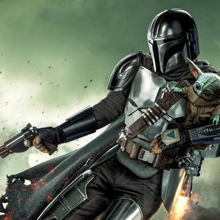 Mandalorian 4k desktop wallpaper