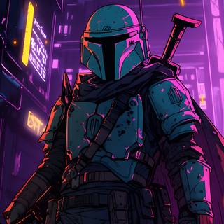 Desktop neon wallpaper